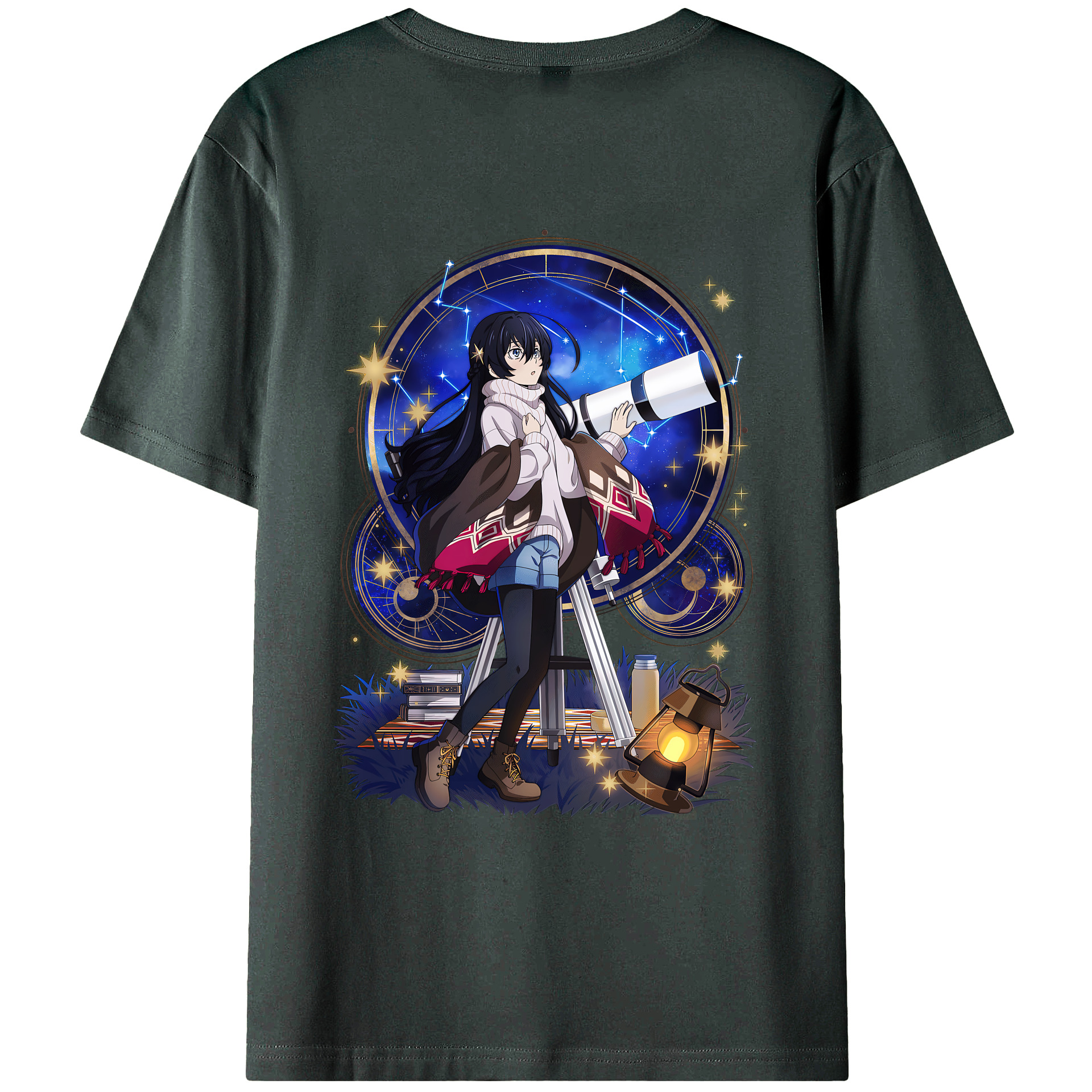 （画像用） 文豪ストレイドッグス Bungo Stray Dogs 綿100％ メンズ半袖Tシャツ（バックプリント） 通気性